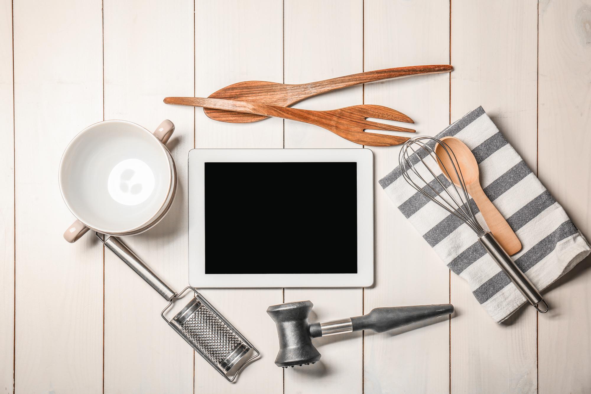 Studio cucina per lezioni online